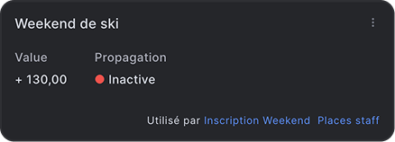 Screen card weekend ski screenshot